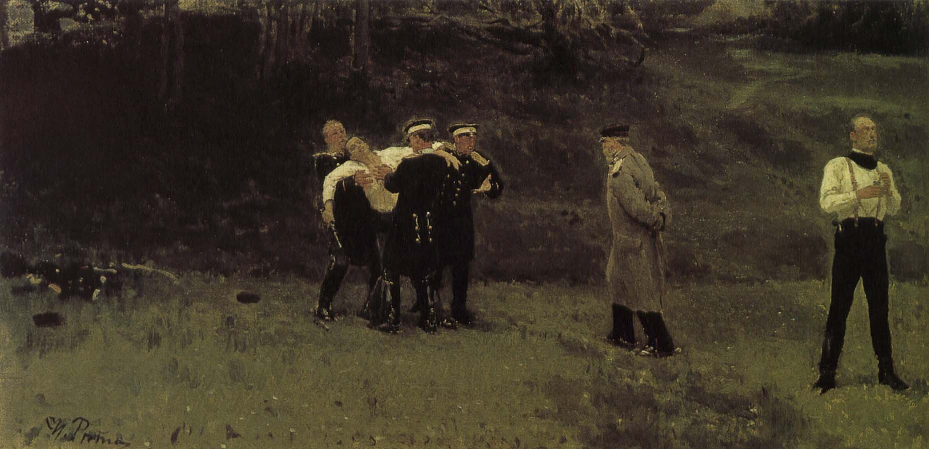 Ilia Efimovich Repin Duel